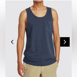 RVCA Pigment dyed pocket tank